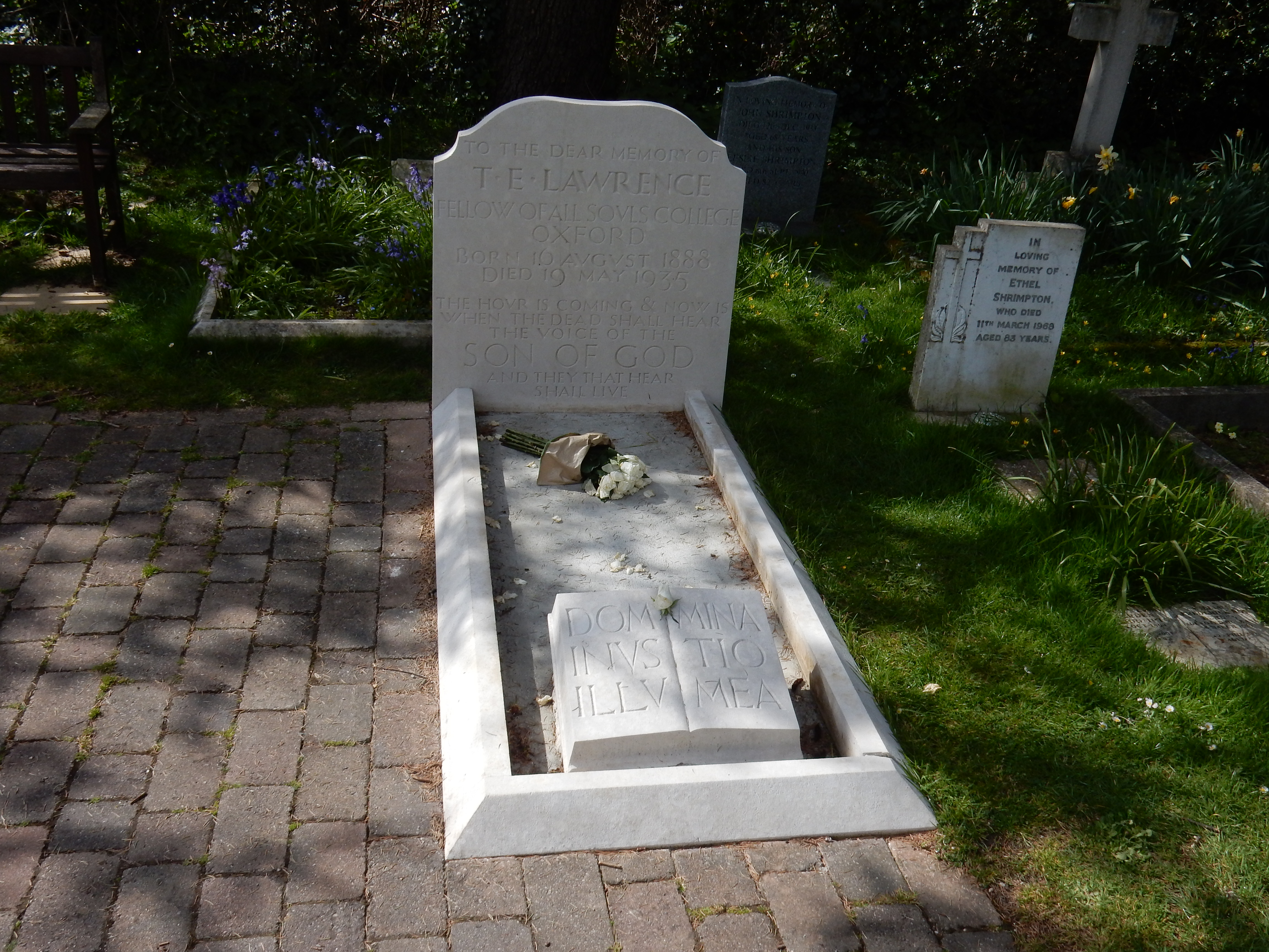 Lawrence of Arabia grave Moreton Dorset